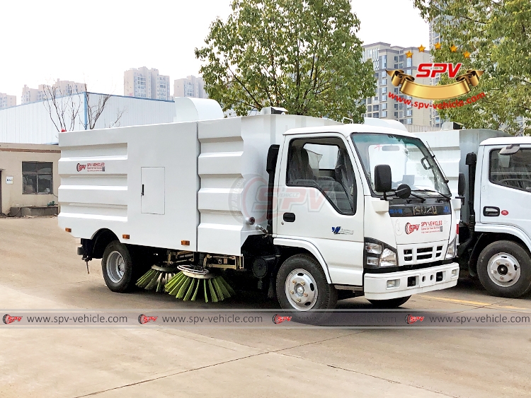 Road Sweeper Truck ISUZU - RF